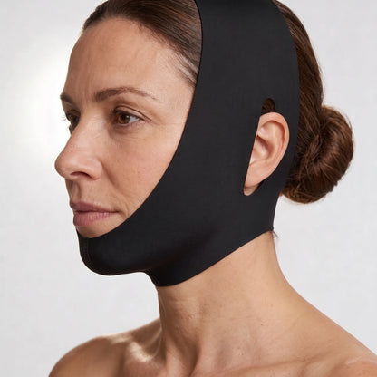 Bande Restructuration Visage portée, de profil