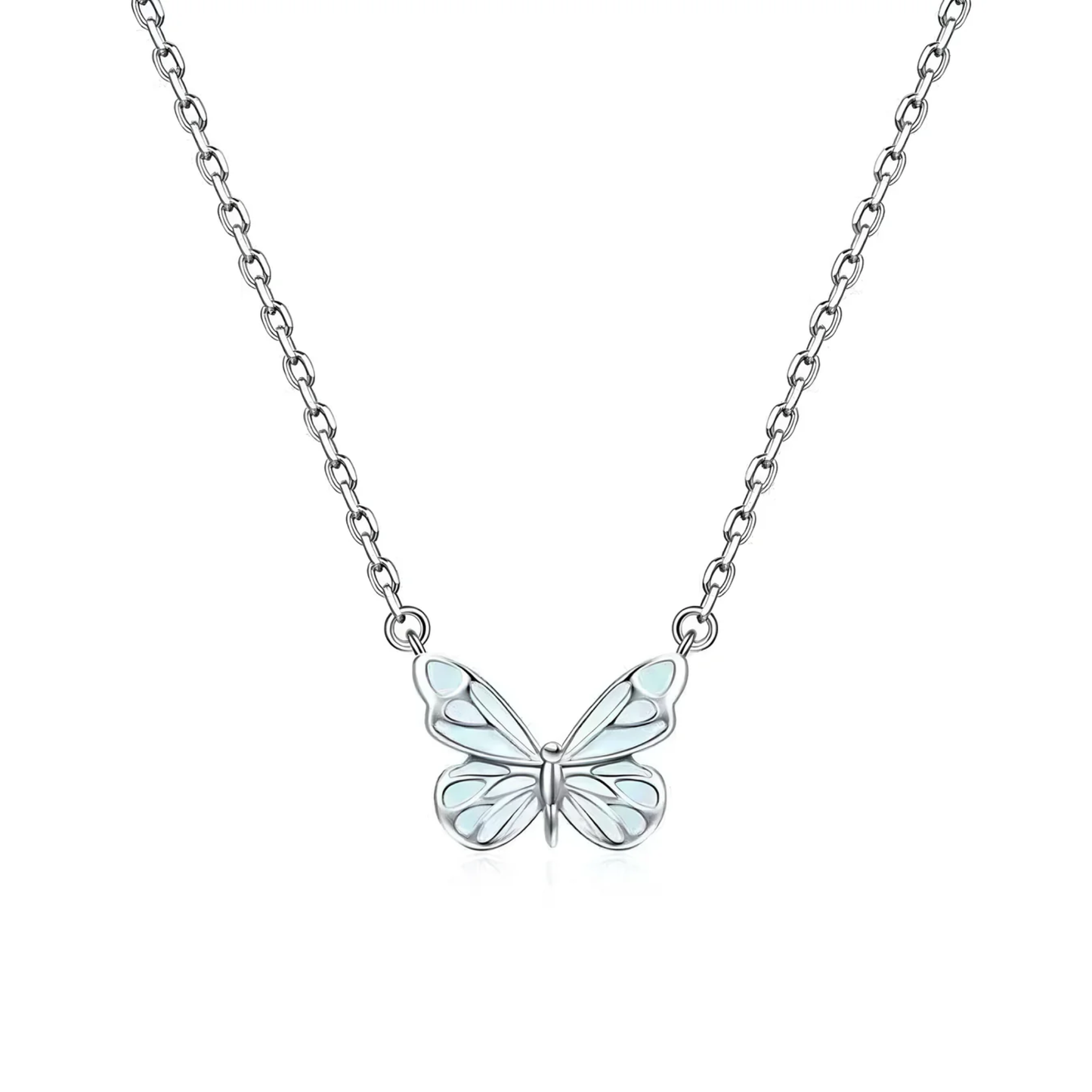 Collier Papillon lumineux