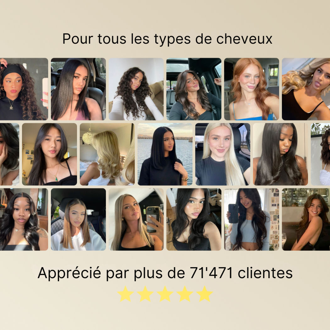 Lisseur et sèche-cheveux 2 en 1 PureAir