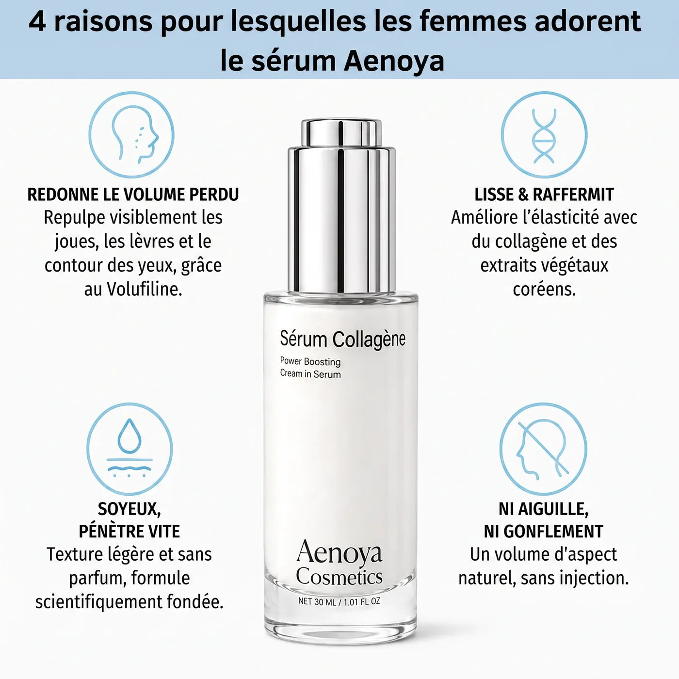 4 raisons pour lesquelles les femmes adorent le sérum Aenoya