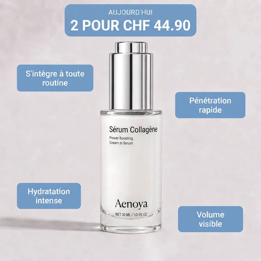 Sérum collagène Aenoya — offre 2 pour CHF 44.90