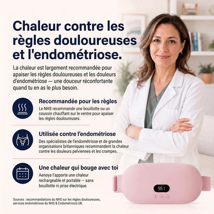 La chaleur contre les règles douloureuses et l'endométriose