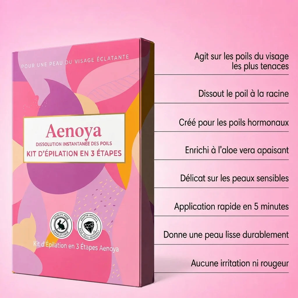 Aenoya - Kit pour l'épilation