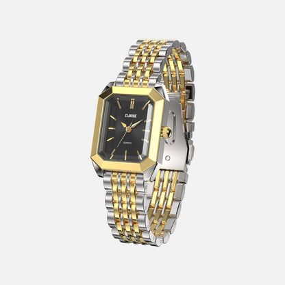 Acier inoxydable bicolore haut de gamme / Noir