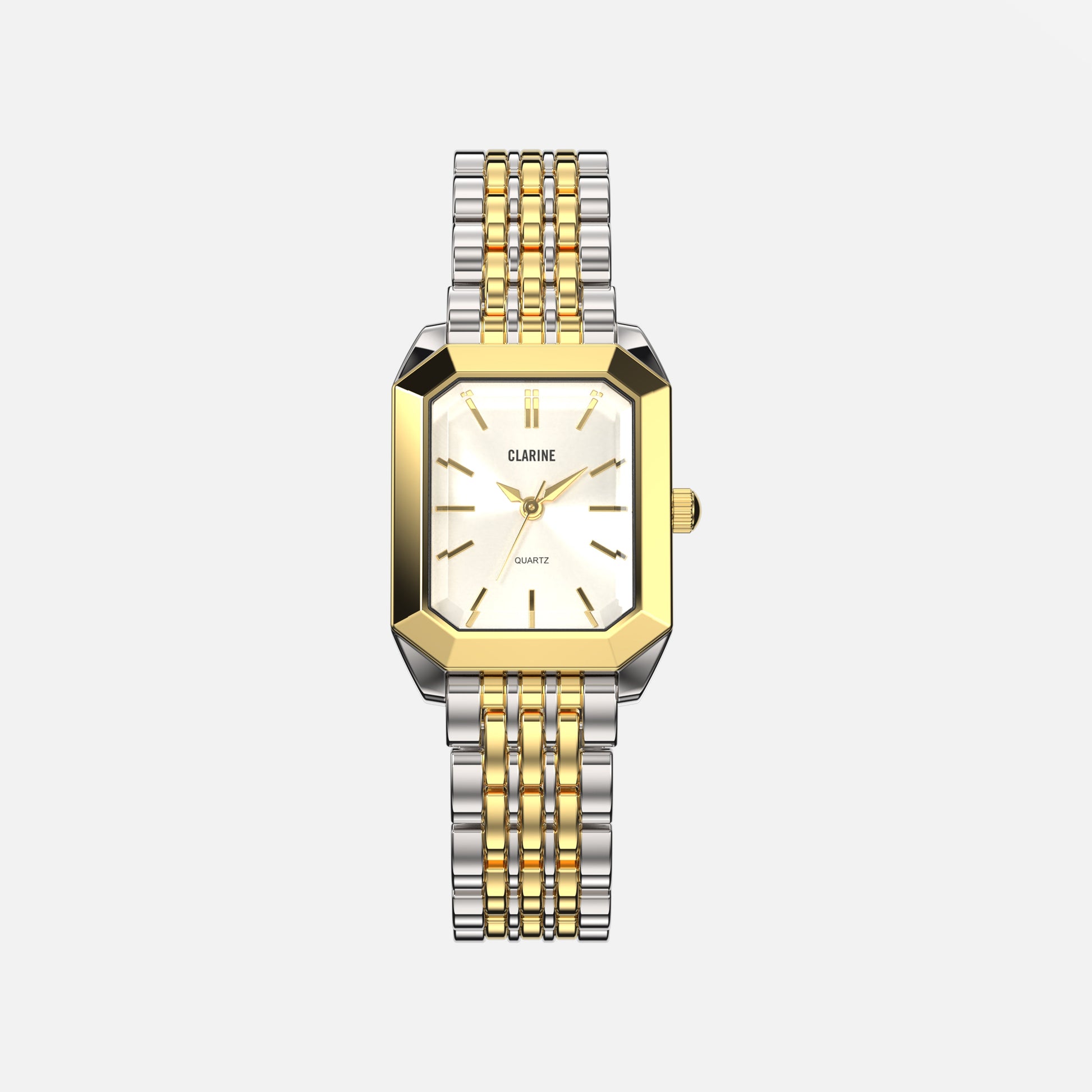 Acier inoxydable bicolore haut de gamme / Blanc