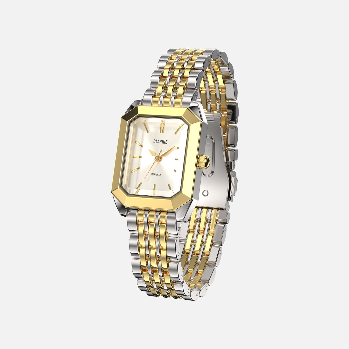 Acier inoxydable bicolore haut de gamme / Blanc