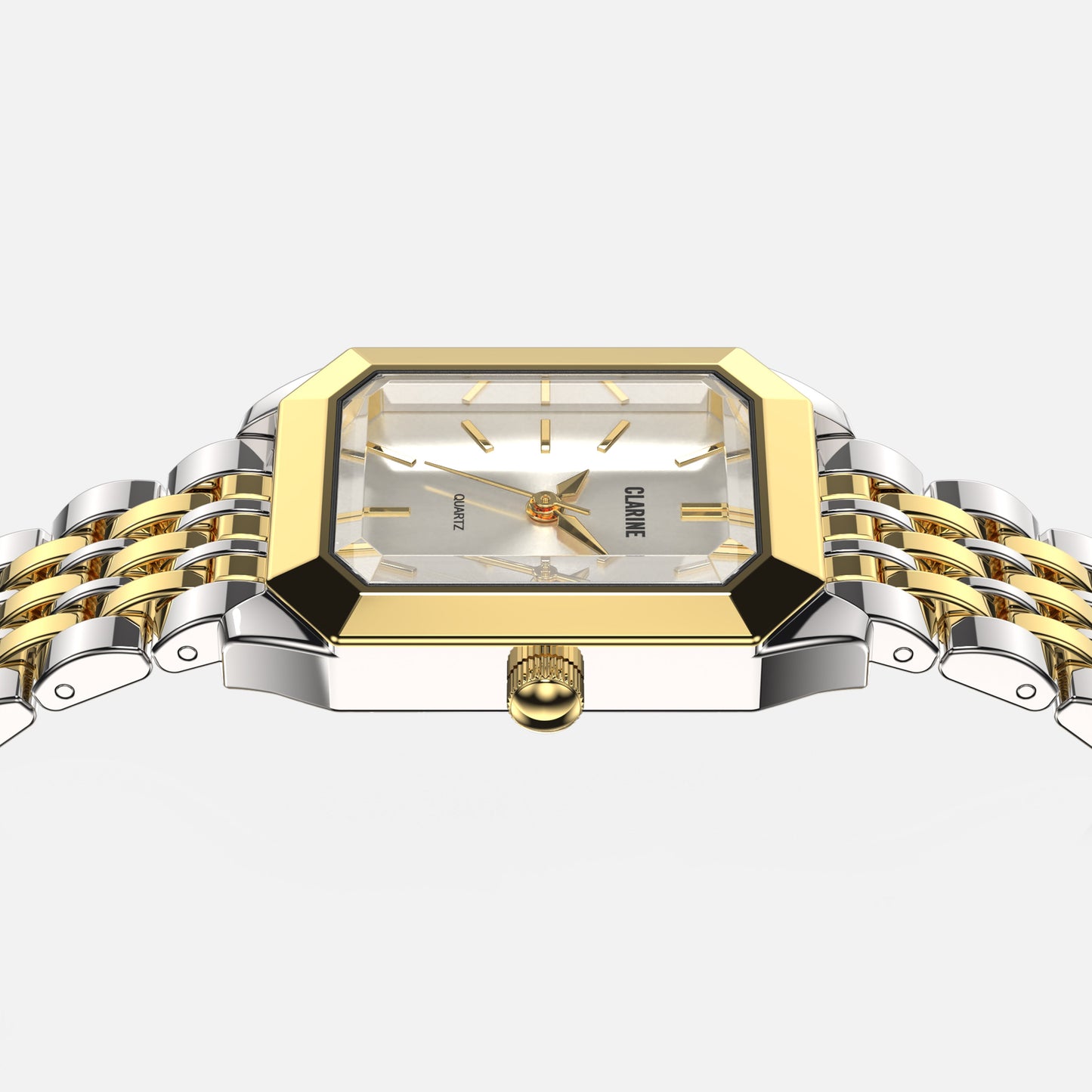 Acier inoxydable bicolore haut de gamme / Blanc