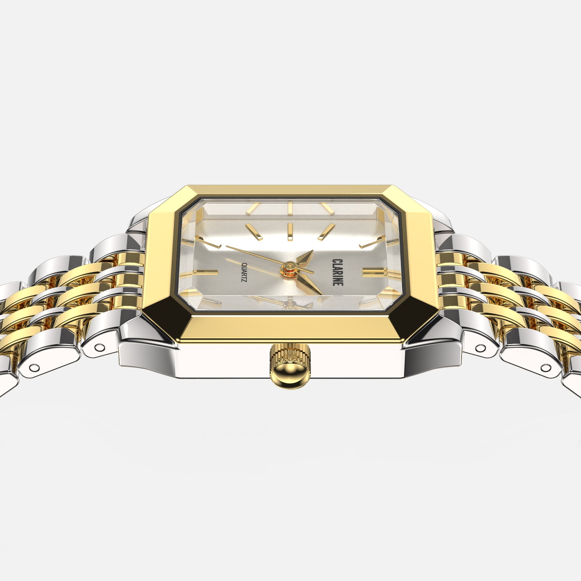 Acier inoxydable bicolore haut de gamme / Blanc