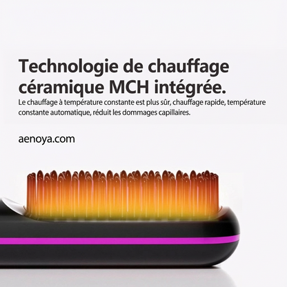 La PREMIÈRE brosse de coiffage intelligente pour cheveux courts