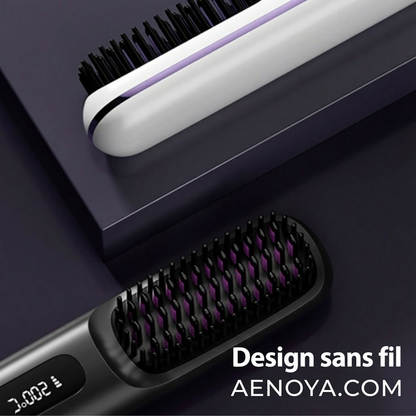 La PREMIÈRE brosse de coiffage intelligente pour cheveux courts