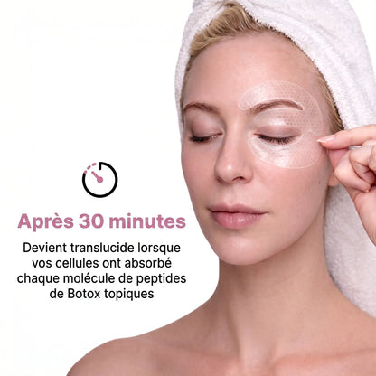 Masque yeux repulpant au collagène profond & peptides anti-rides