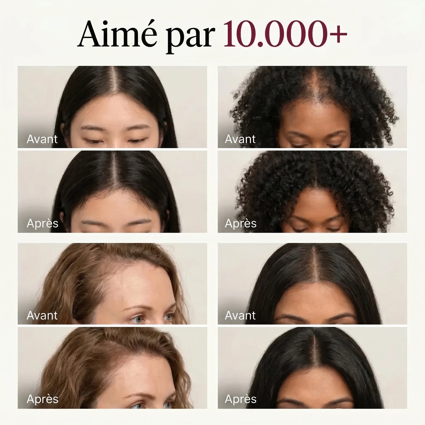 Le secret coréen pour des cheveux plus volumineux