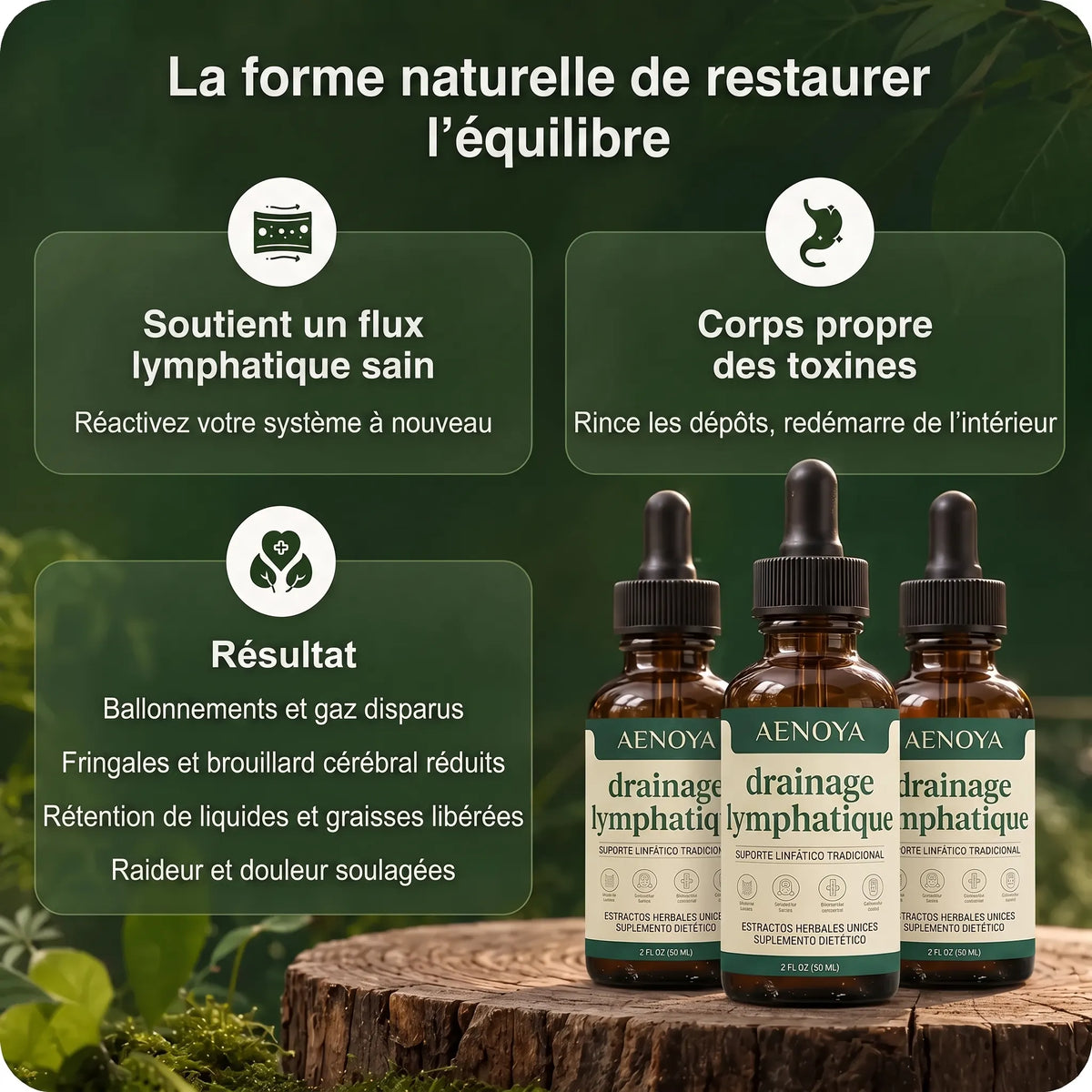 Huile de drainage Lymphatique