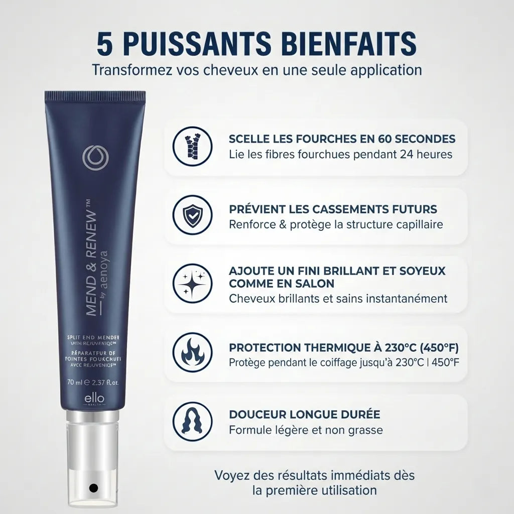 Sérum réparateur des pointes