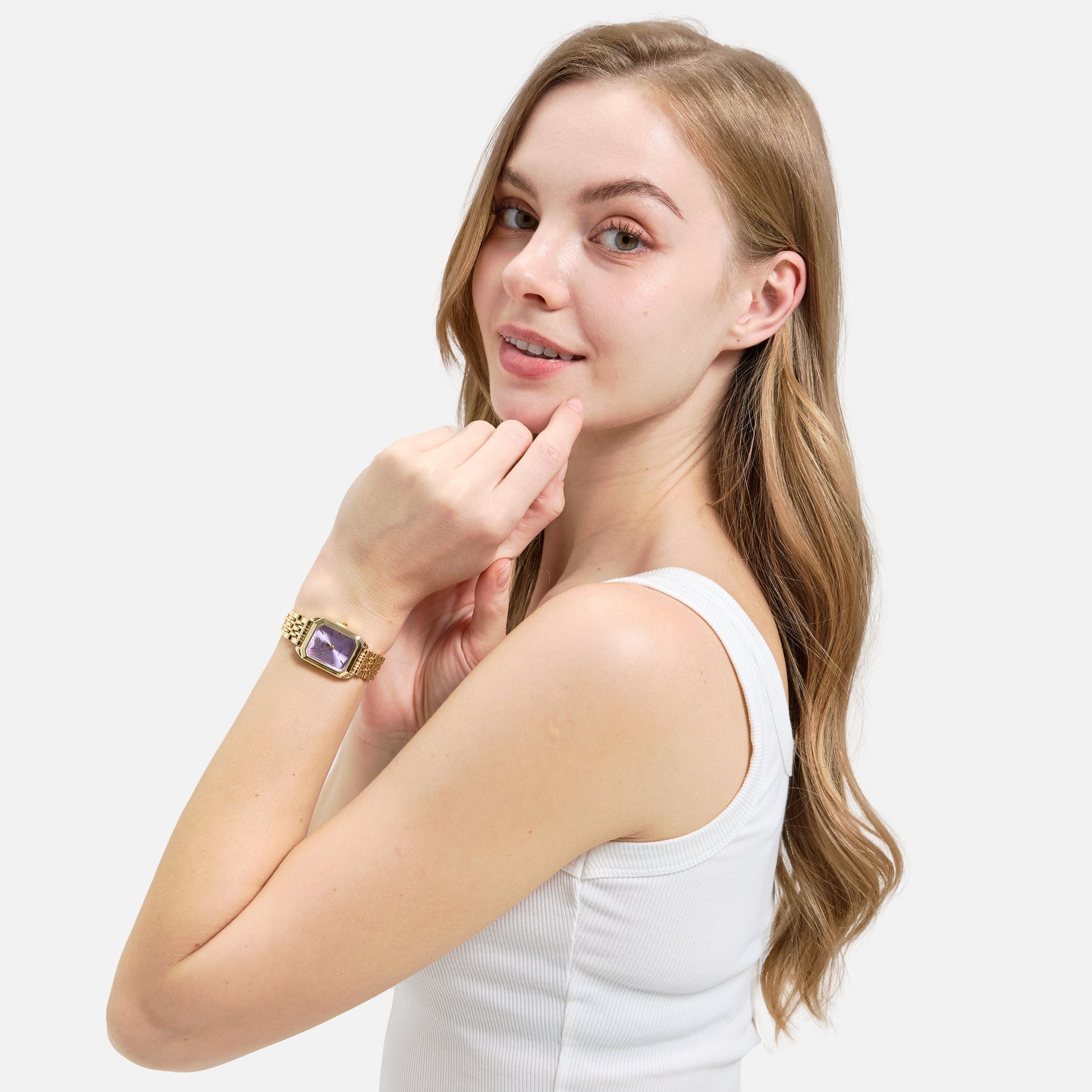 Acier inoxydable plaqué or 14 carats de qualité supérieure / Rose