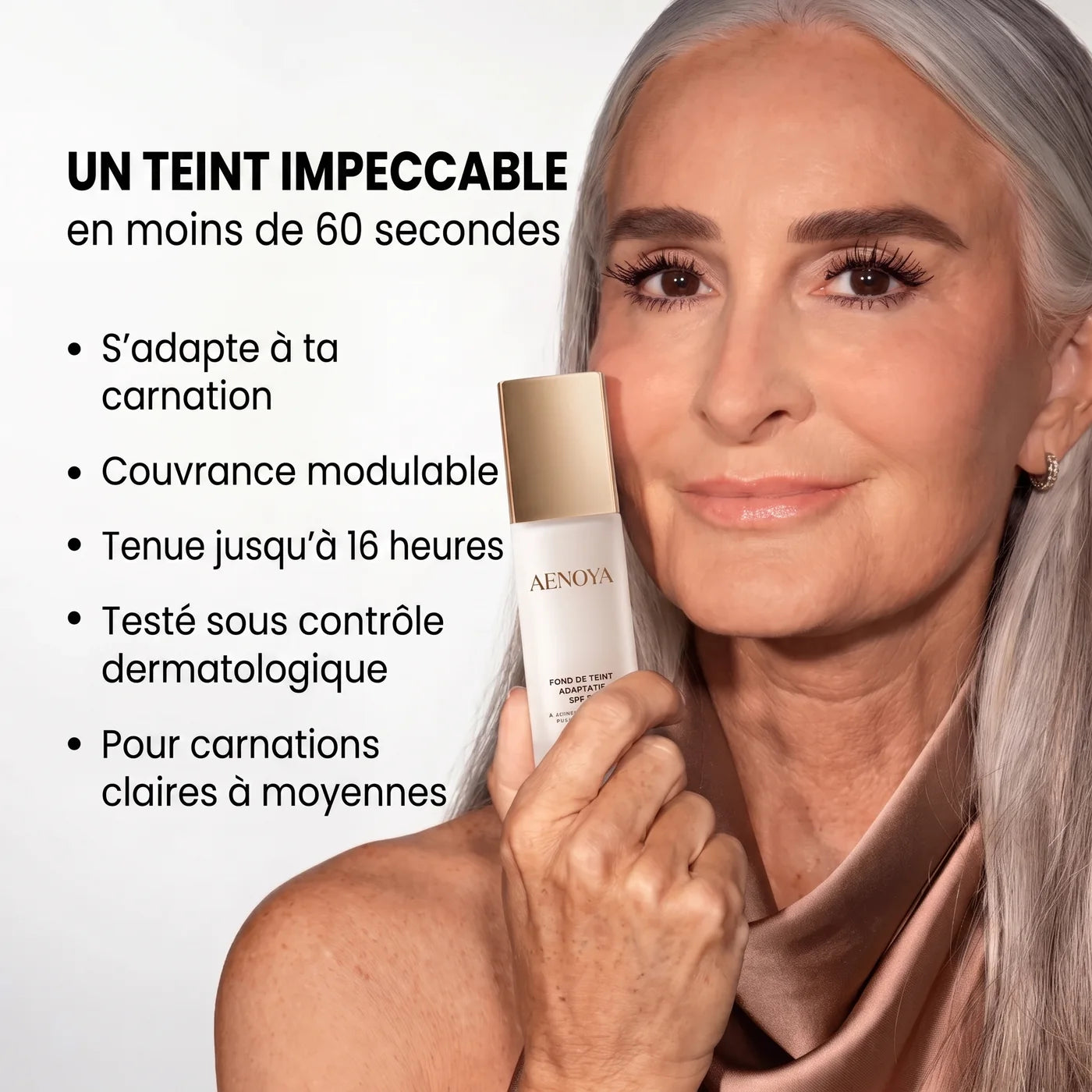 Un teint impeccable en moins de 60 secondes